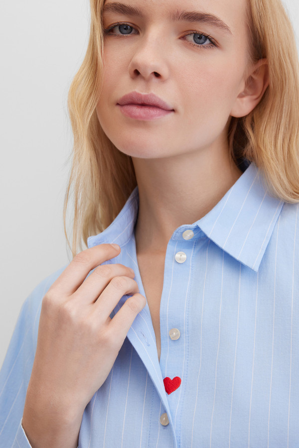 Блузка свободная