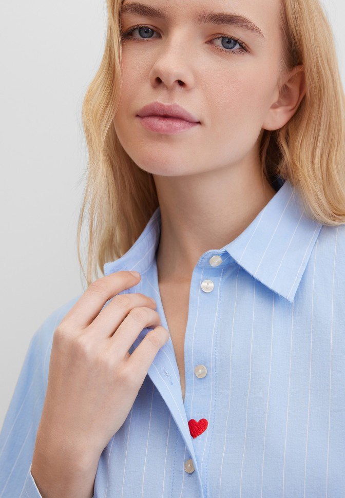 Блузка свободная