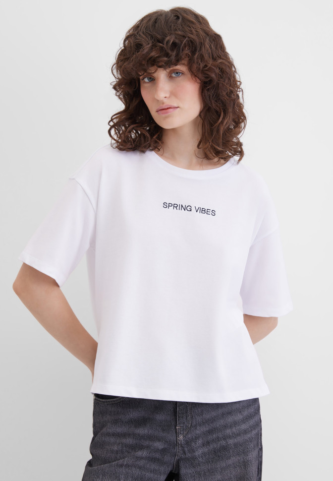 Футболка с надписью