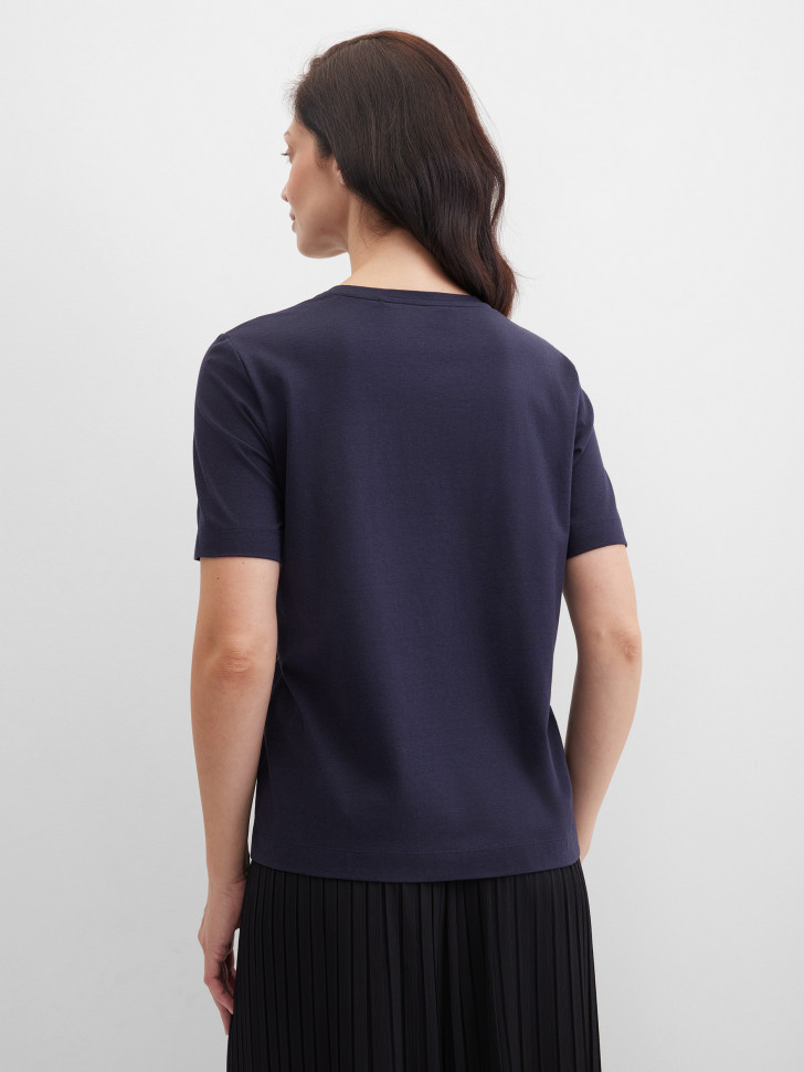 Футболка с цветочным принтом