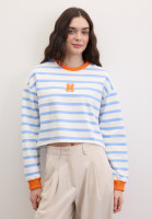 Свитшот свободный укороченный\