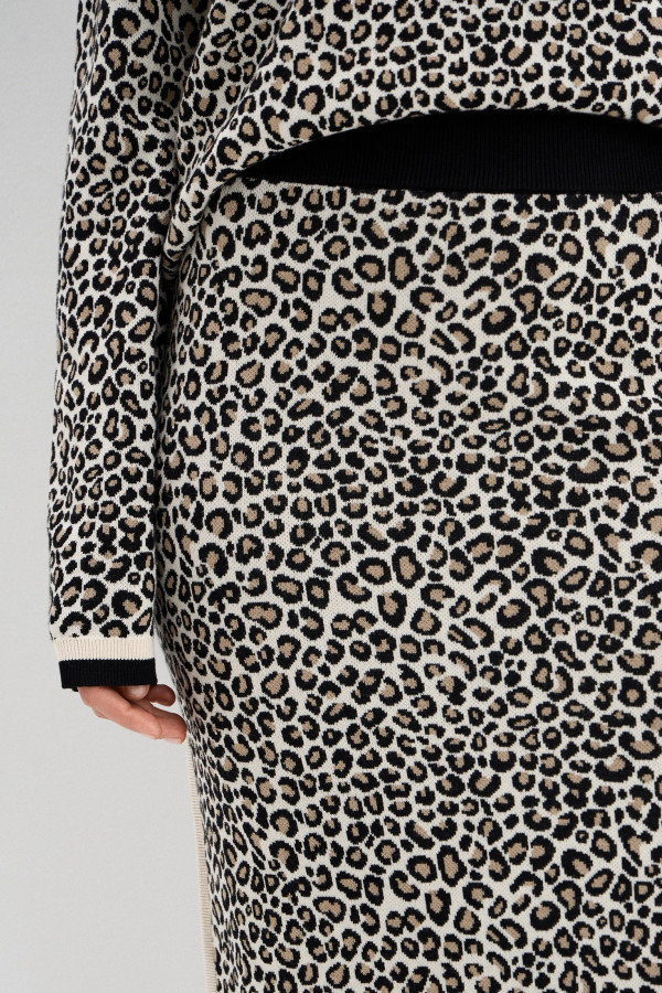 Юбка карандаш трикотажная