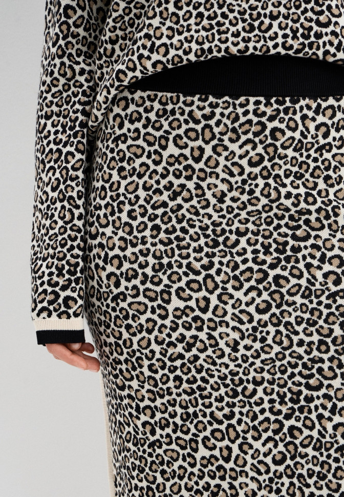 Юбка карандаш трикотажная