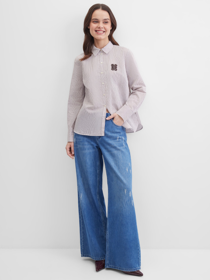 Рубашка в полоску