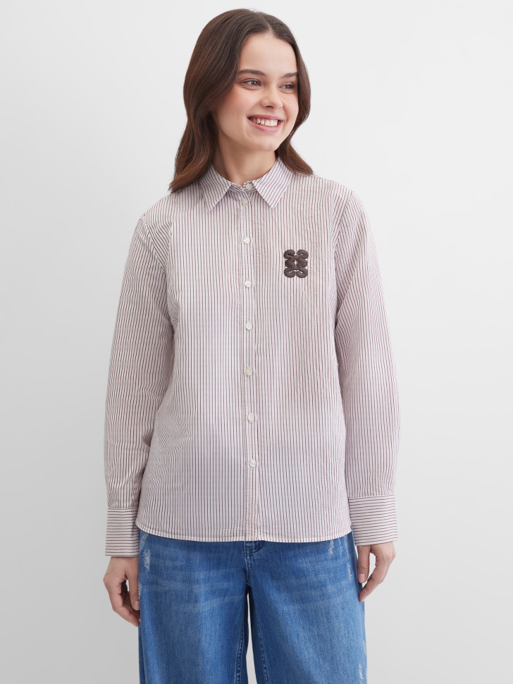 Рубашка в полоску