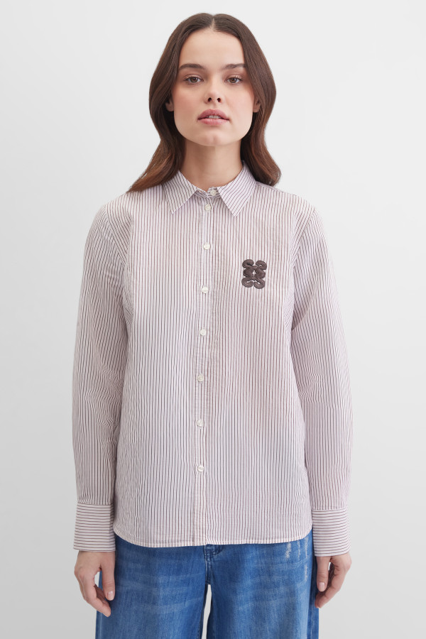 Рубашка в полоску