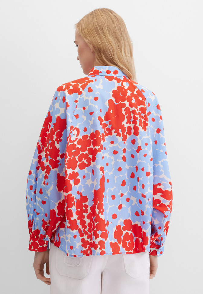 Блузка свободная