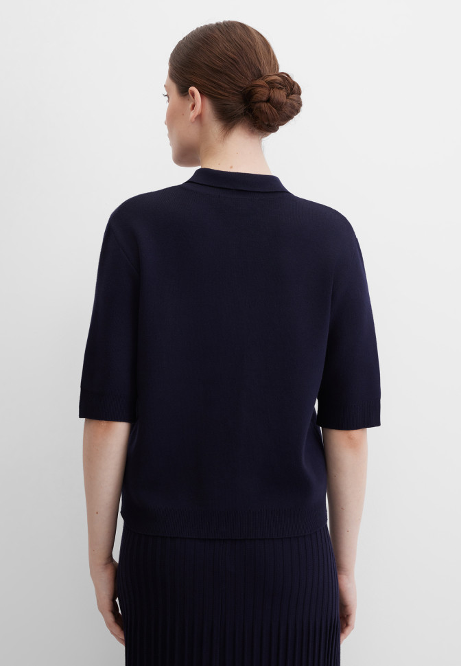 Кардиган с коротким рукавом