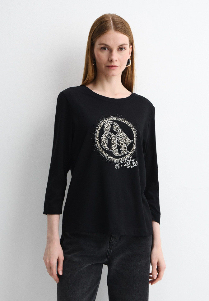 Футболка прямого силуэта