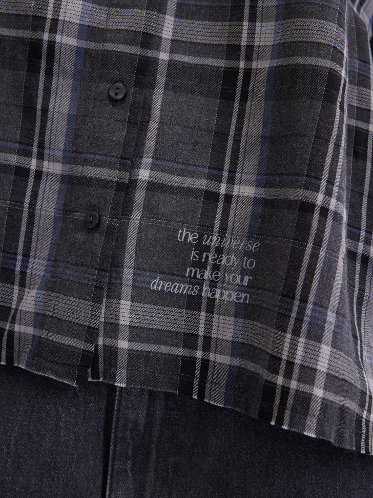 Рубашка с надписью