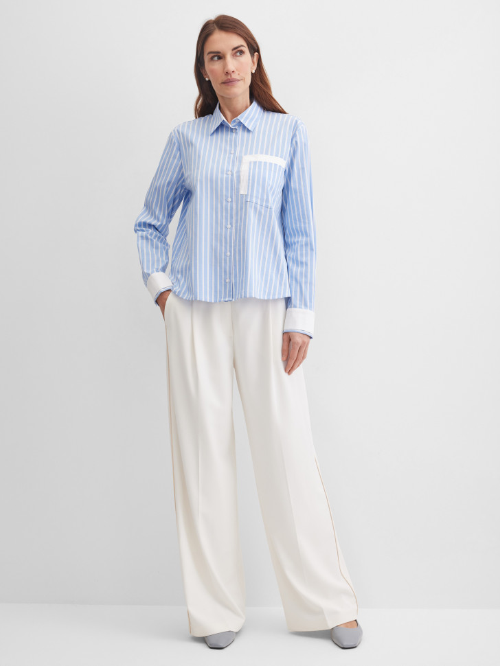 Рубашка в полоску