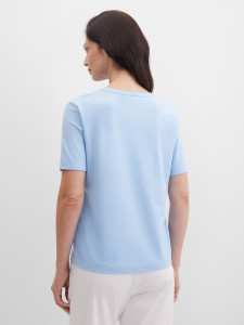 Футболка с цветочным принтом