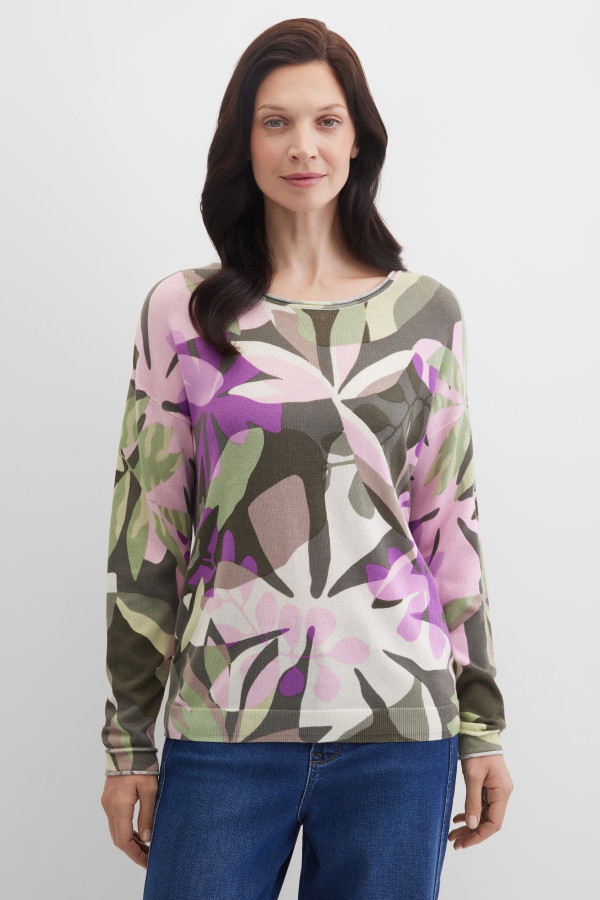 Джемпер с длинным рукавом