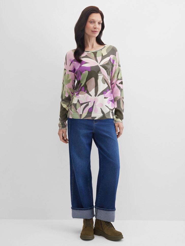 Джемпер с длинным рукавом