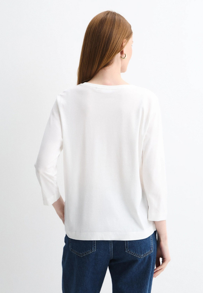 Футболка прямого силуэта