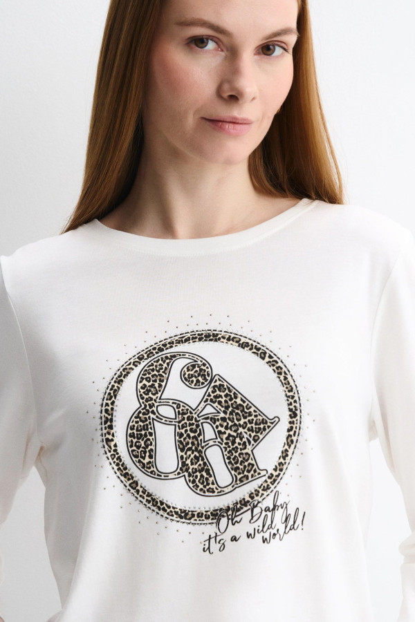 Футболка прямого силуэта