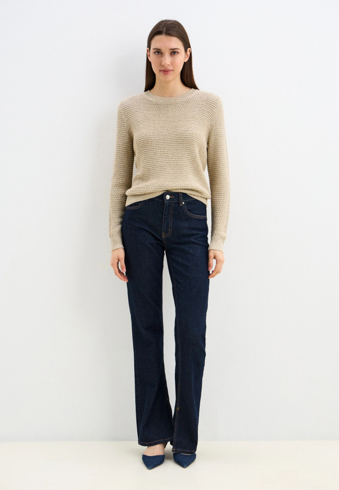 Джемпер прямого силуэта