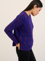 Джемпер крупной вязки