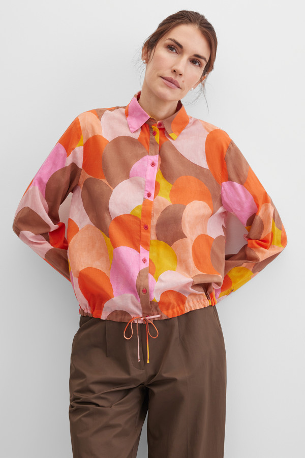 Блузка из легкого хлопка