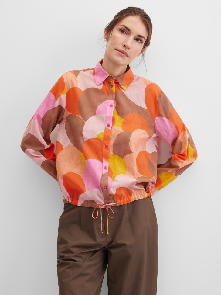 Блузка из легкого хлопка