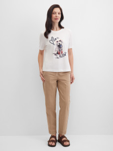 Футболка с принтом