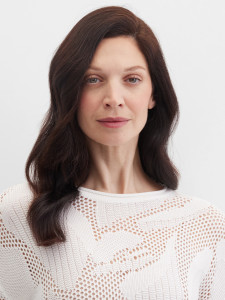 Джемпер ажурной вязки