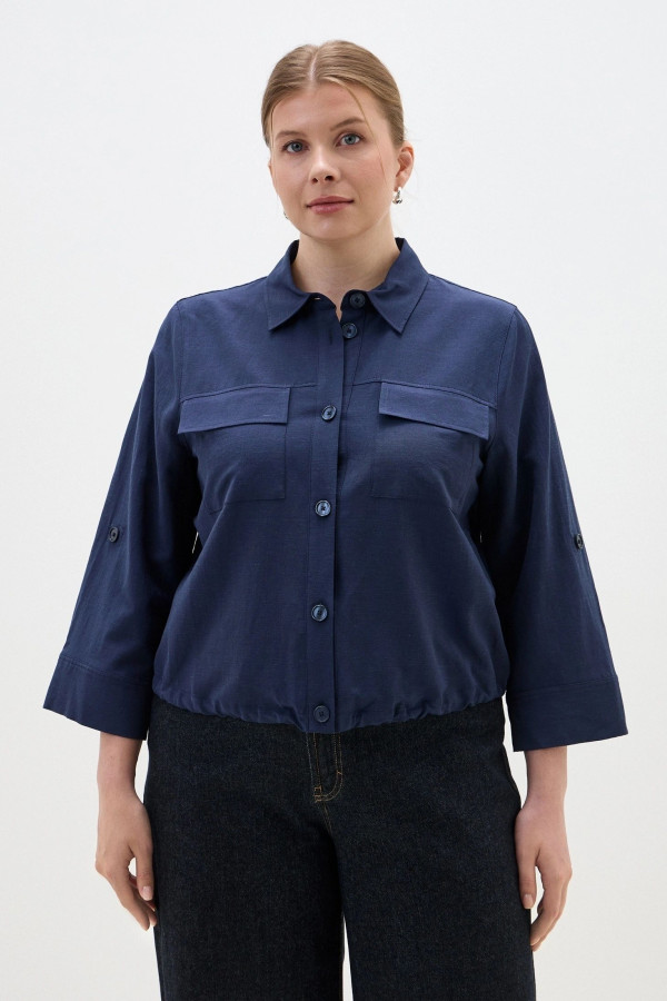 Рубашка с кулиской