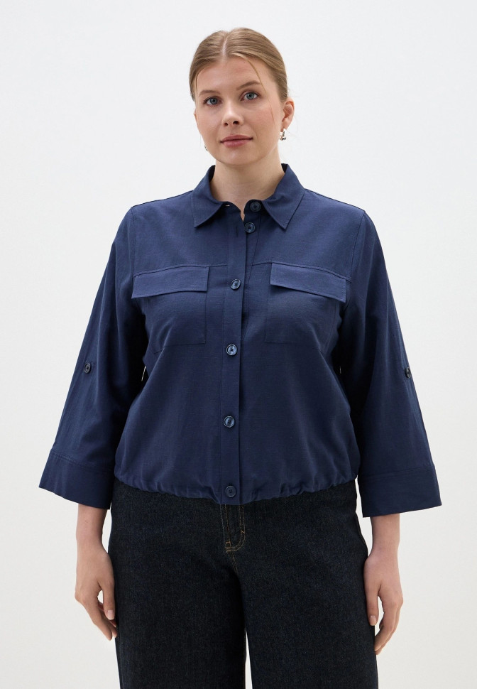 Рубашка с кулиской