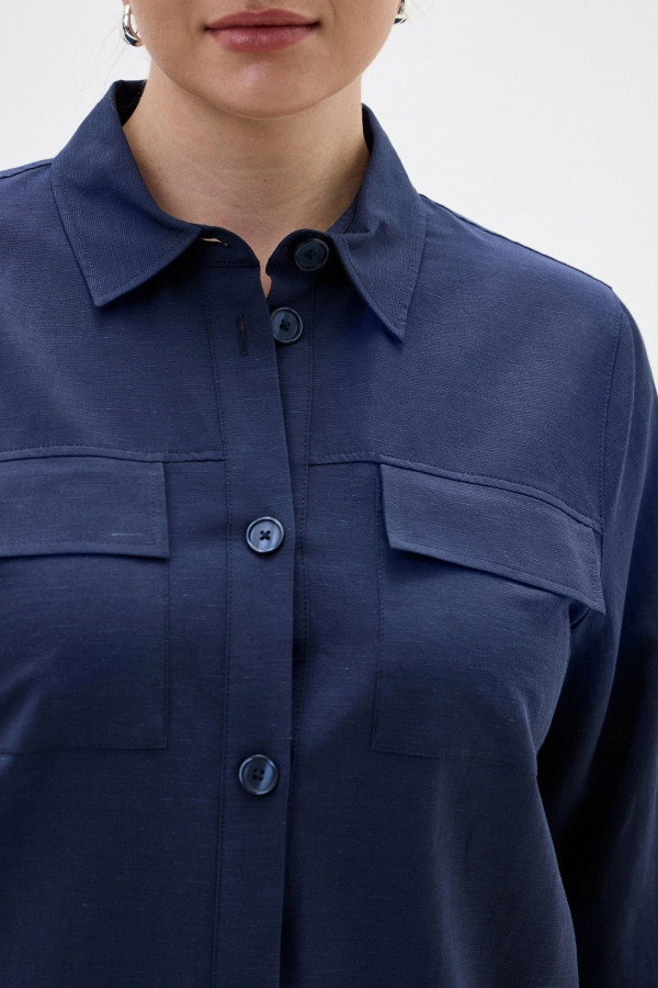 Рубашка с кулиской