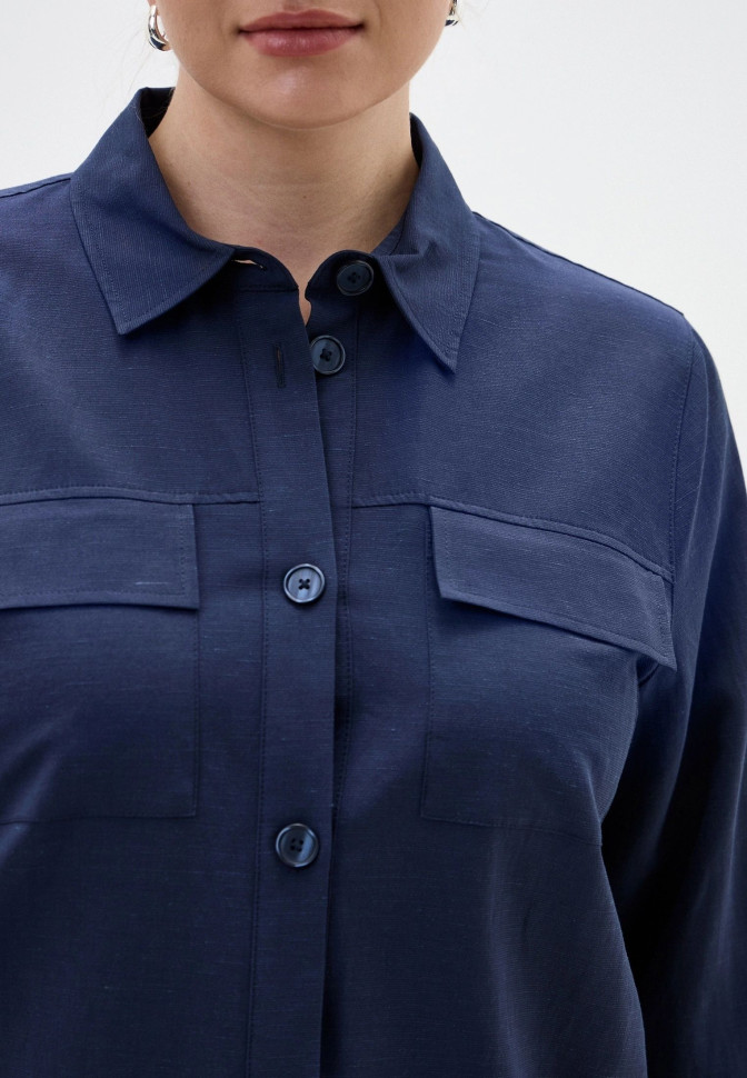 Рубашка с кулиской