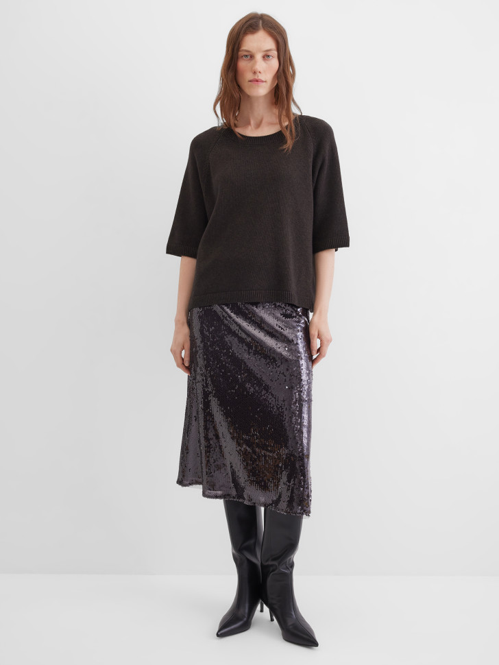 Джемпер с шерстью и кашемиром