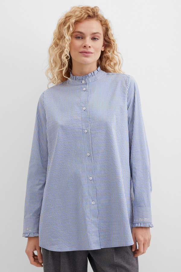 Блузка в полоску