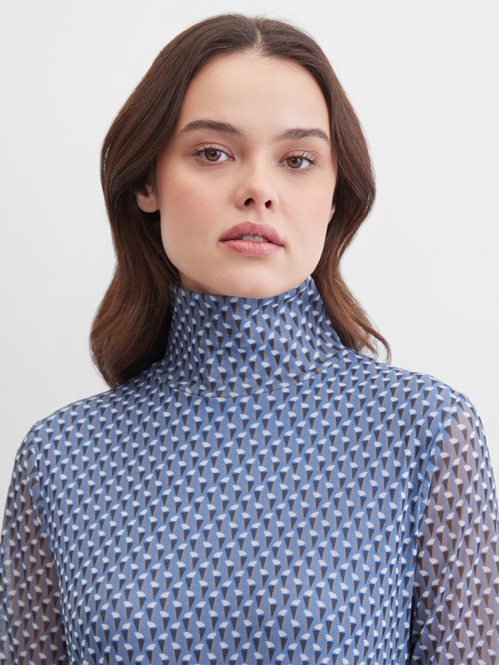 Платье из сетчатой ткани