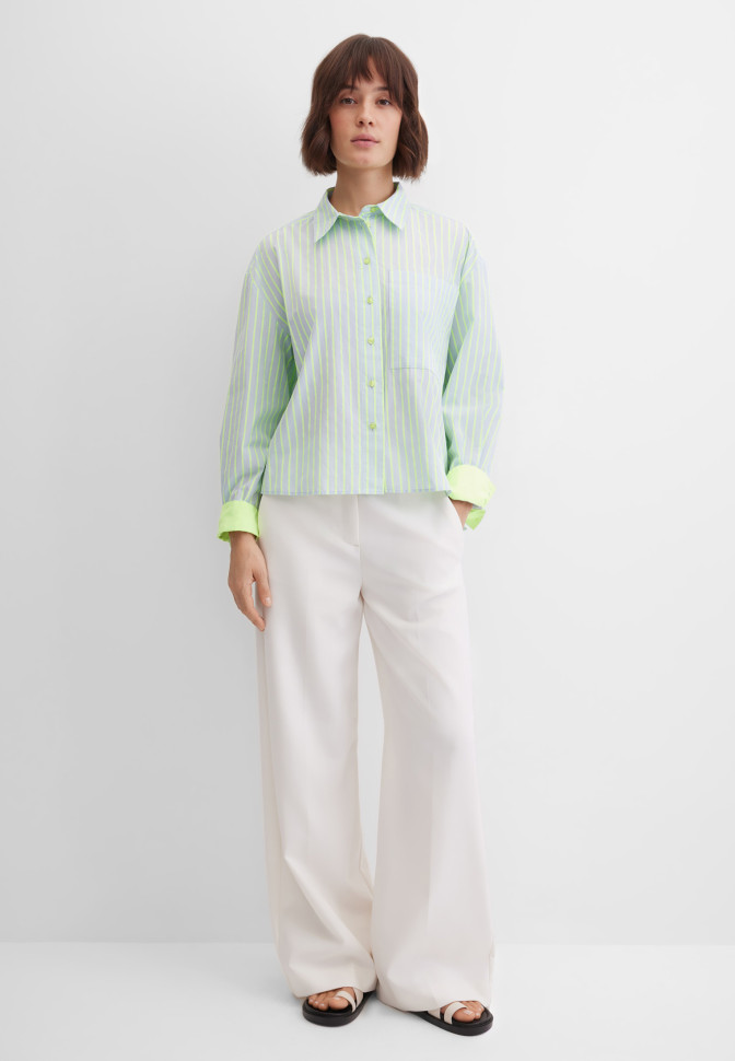 Блузка укороченная