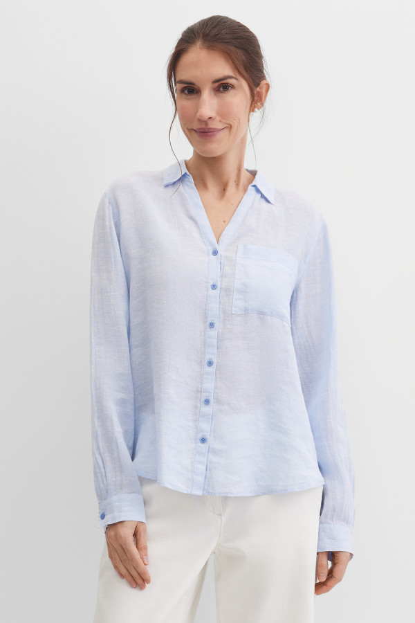 Рубашка изо льна