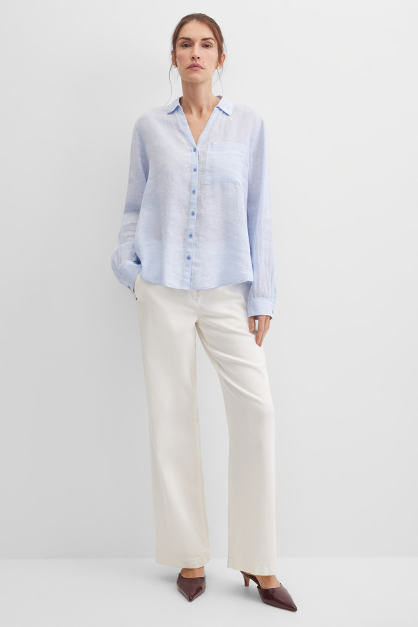 Рубашка изо льна