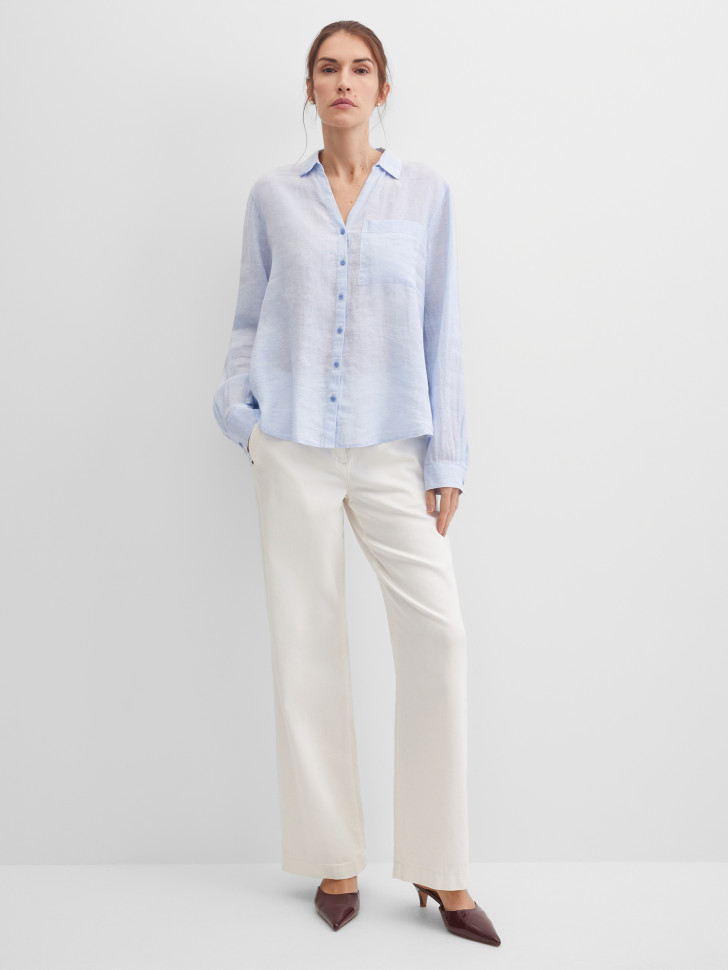 Рубашка изо льна