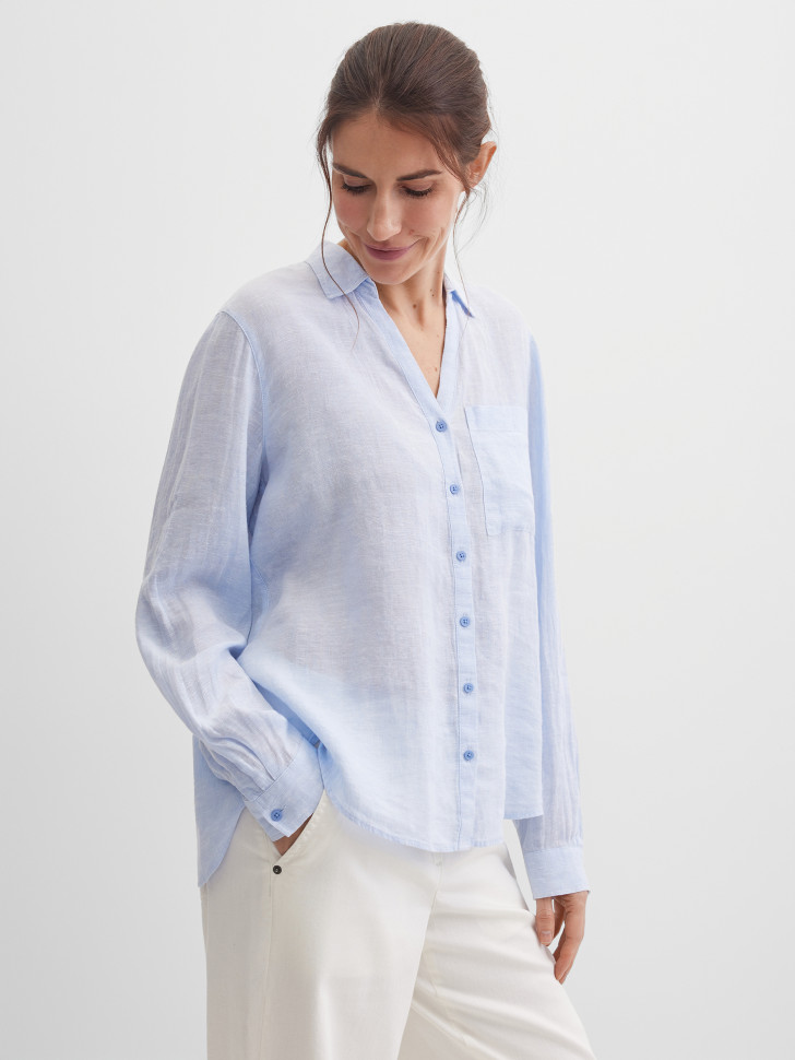 Рубашка изо льна