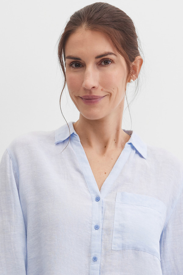 Рубашка изо льна