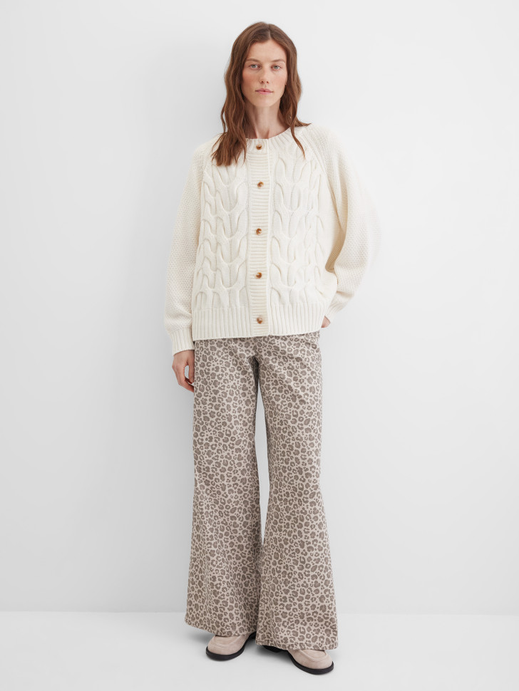 Кардиган с шерстью и кашемиром