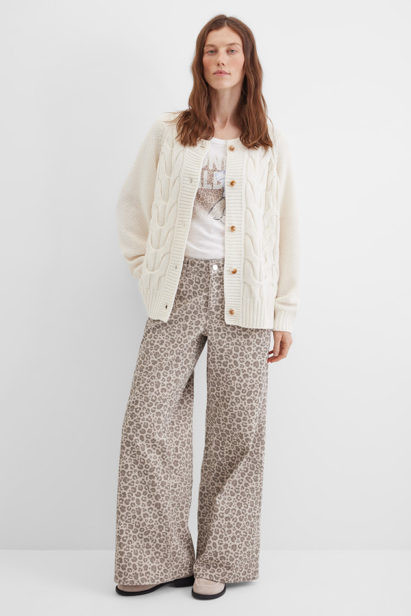 Кардиган с шерстью и кашемиром