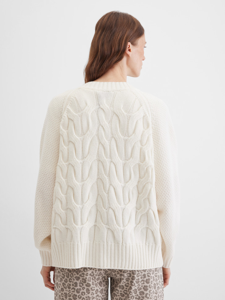 Кардиган с шерстью и кашемиром