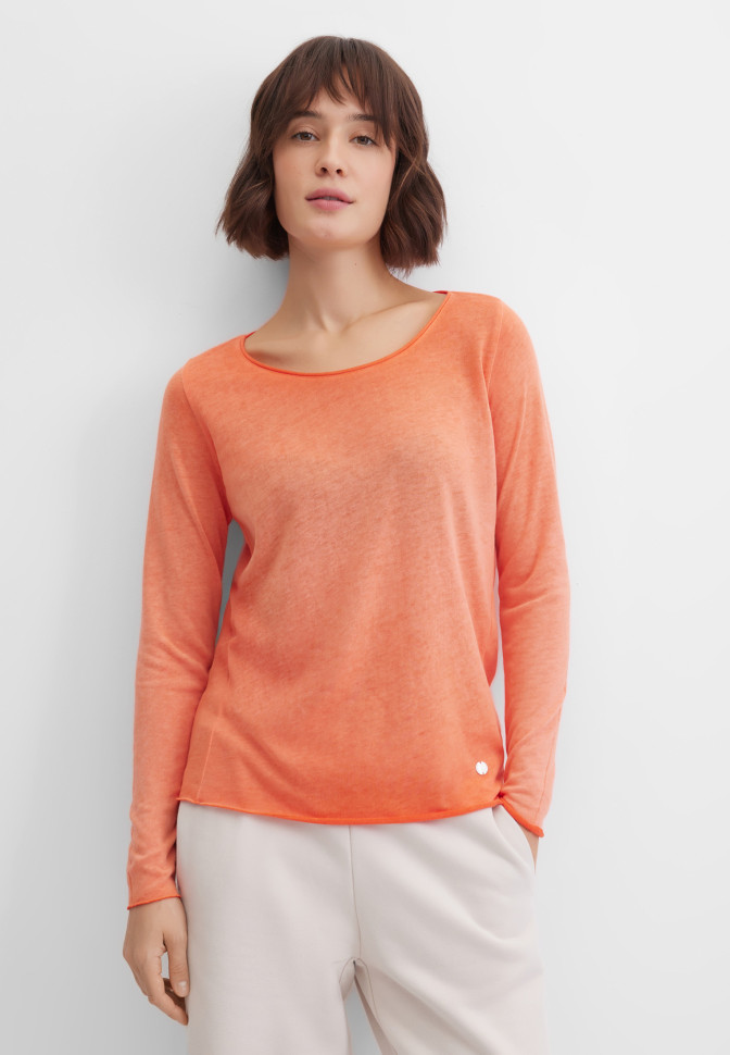 Лонгслив базовый