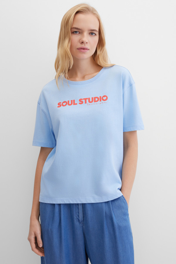 Футболка свободная