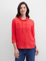 Лонгслив из жатой ткани