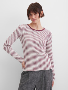 Лонгслив в полоску