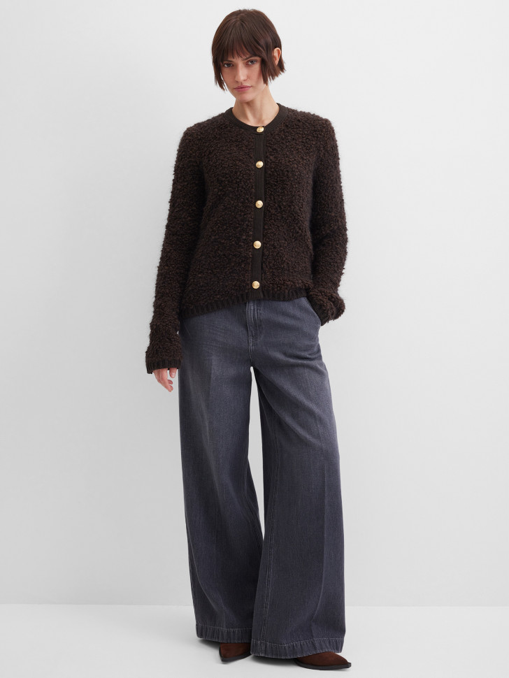 Кардиган вязаный