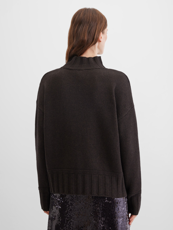 Свитер с шерстью и кашемиром