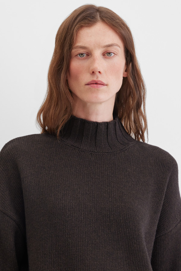 Свитер с шерстью и кашемиром