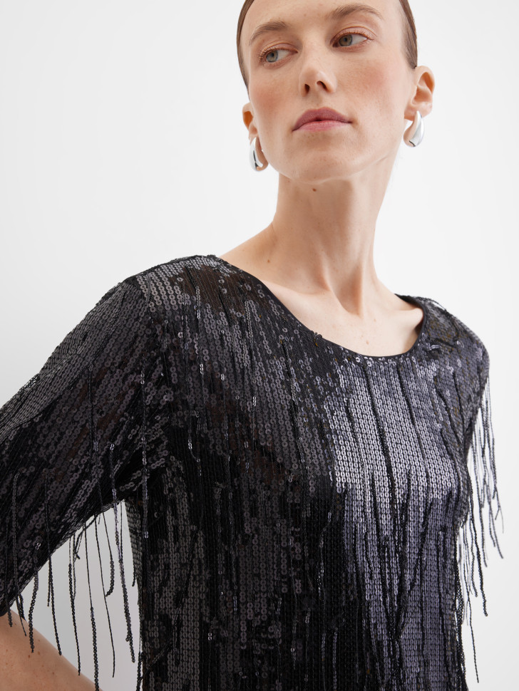 Платье вечернее миди